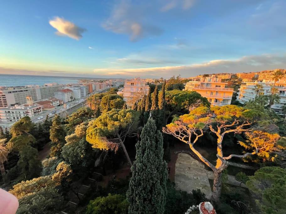 Les Grands Cedres Appartement 2 Pieces Vue Mer Niza Exterior foto