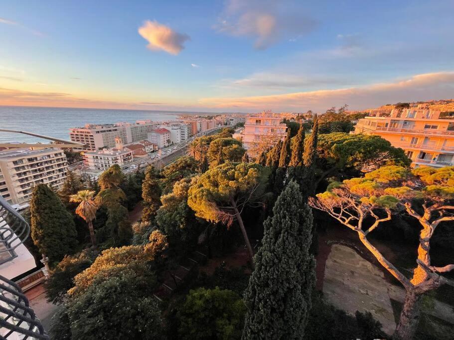Les Grands Cedres Appartement 2 Pieces Vue Mer Niza Exterior foto
