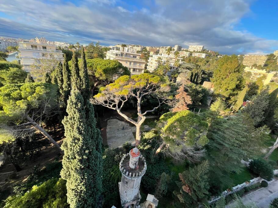 Les Grands Cedres Appartement 2 Pieces Vue Mer Niza Exterior foto
