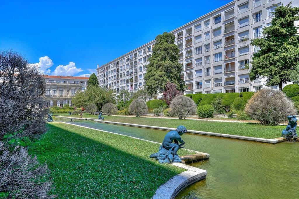 Les Grands Cedres Appartement 2 Pieces Vue Mer Niza Exterior foto