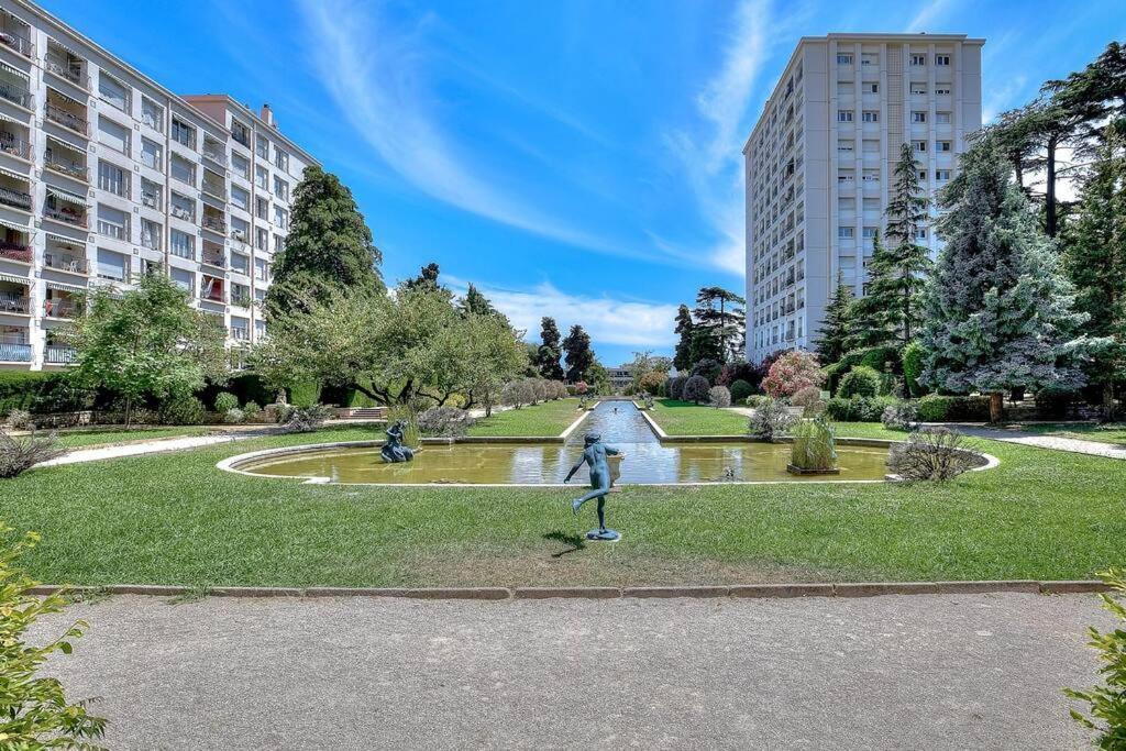 Les Grands Cedres Appartement 2 Pieces Vue Mer Niza Exterior foto
