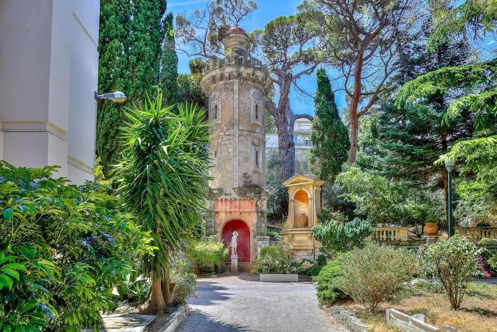 Les Grands Cedres Appartement 2 Pieces Vue Mer Niza Exterior foto